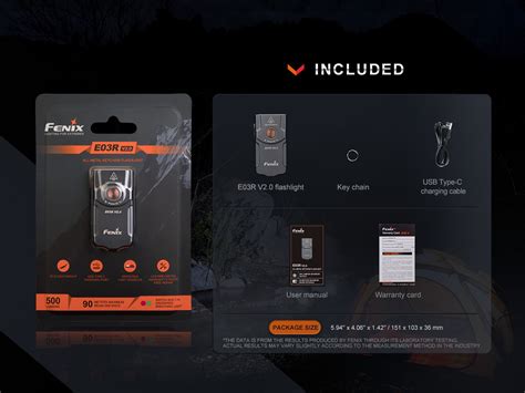 Fenix E03R V2.0 All-Metal Keychain Flashlight – Everything Fenix