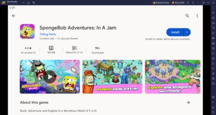 Bikini Bottom Needs Your Help In Spongebob Adventures In A Jam Bluestacks
