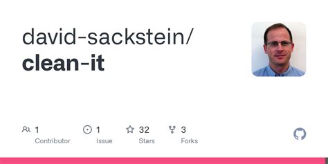 GitHub - david-sackstein/clean-it