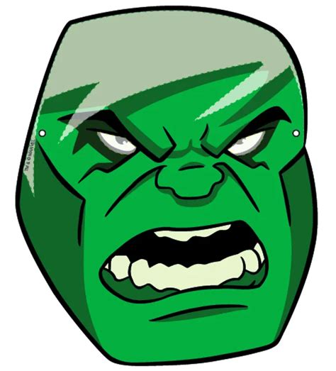 Mascara Do Hulk Para Imprimir - Máscara de Hulk para imprimir - 67 fotos e imágenes gratis - Imagui