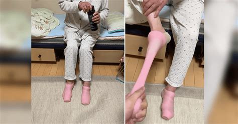 Grandmother Gets Her Feet Stuck In Grandson S Sex Toys After Mistaking Them For Socks Scoop