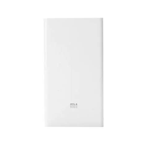 Портативный аккумулятор Xiaomi Mi Power Bank на 20000 мАч (Белый) в ...