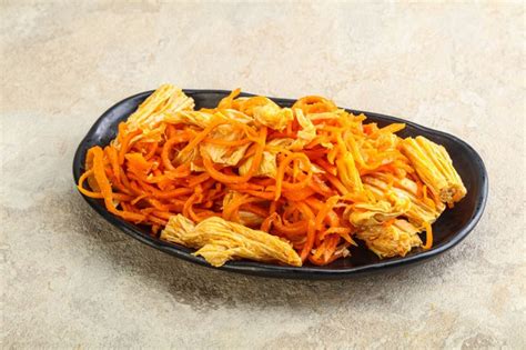 Корейская морковка с соевой спаржей – простой и вкусный рецепт, как ...