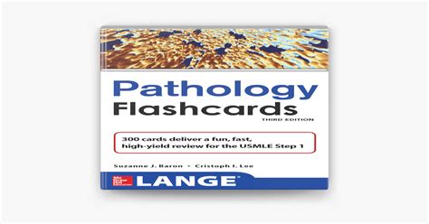 ‎Lange Pathology Flash Cards, Third Edition by Suzanne Baron ...