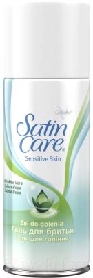 Gillette Satin Care для чувствительной кожи (75мл) Гель для бритья ...