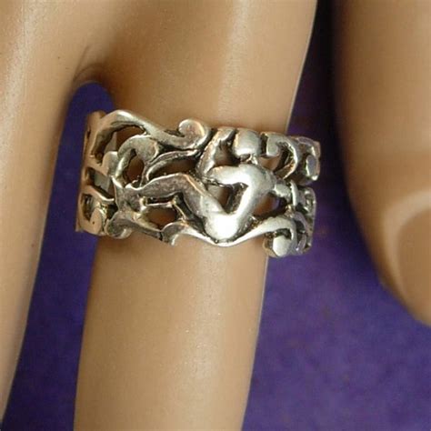 Nude Wedding Ring Etsy
