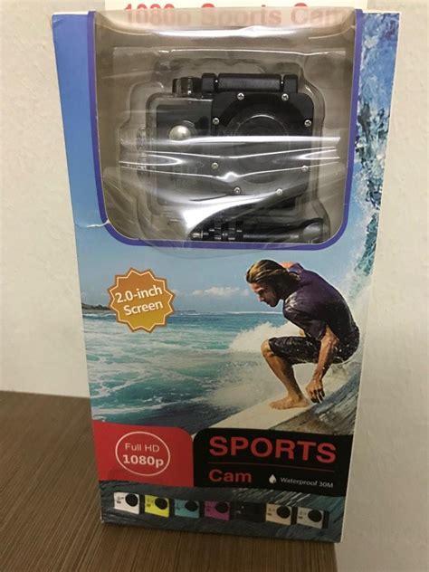 FULL HD SPORT CAM, Photography, Video Cameras on Carousell