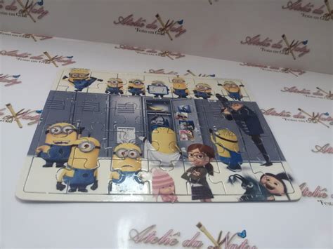 Quebra Cabe A Minions Pe As Elo Produtos Especiais