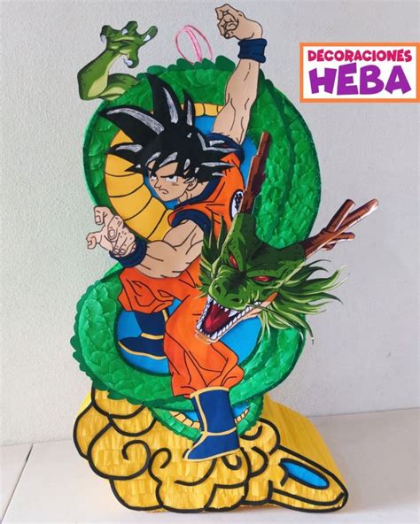 Piñata Goku Dragon Ball Z Piñata de goku Piñatas faciles Fiesta