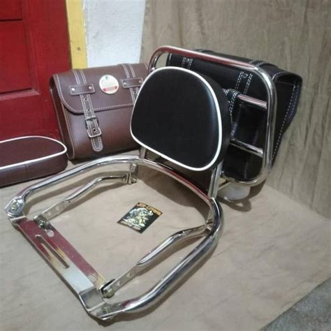 Jual Nr Back Rack Plus Tas Aksesoris Vespa Klasik Px Exlusive Excel