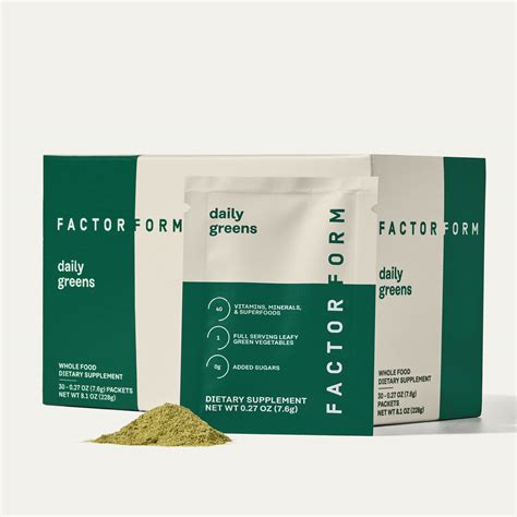 Daily Greens for Gut Health, Immunity, Energy | Factor Form