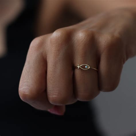 Fish Ring Etsy