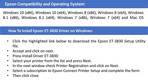 PPT - Download Epson ET-3830 Driver - Epson ET-3830 Printer Support Care PowerPoint Presentation ...