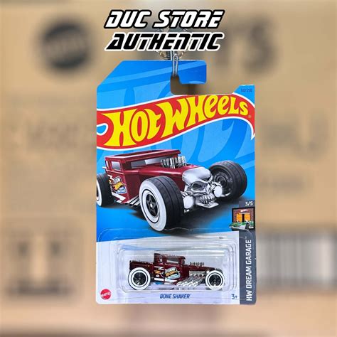 ducstore Xe mô hình HKJ95 Hot Wheels Bone Shaker Red Shopee Việt Nam