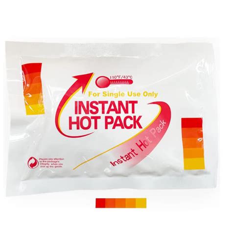 Buy Wholesale China Customizable Pvc Reusable Instant Hot Pack For Injuries Instant Hot Pack