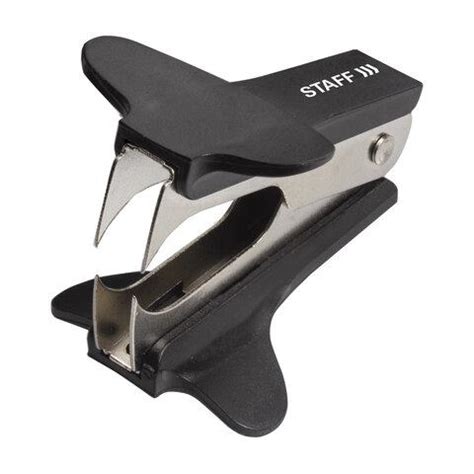 Антистеплер для скоб № 10 и № 24/6, STAFF "EVERYDAY", черный: продажа ...