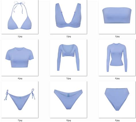 Custom Bikinis Logo Label High Waist Customized Bikini Swimwear Beachwear Active Two Piece