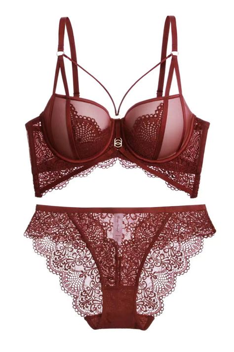 Generic Sexy Lace Lingerie Small Chest Push Up Push Up Bra Underwear Breast Holding Adjustable