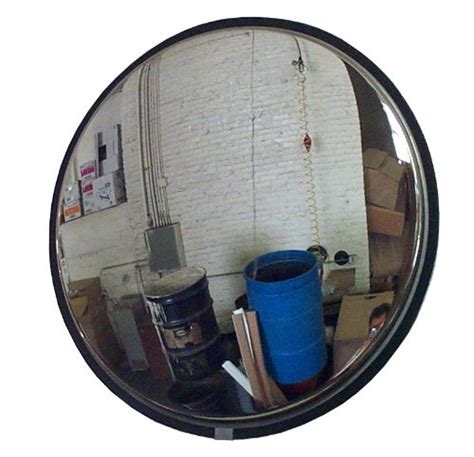 See All SS26 Convex Mirror Stainless Steel Face Board Back Indoor