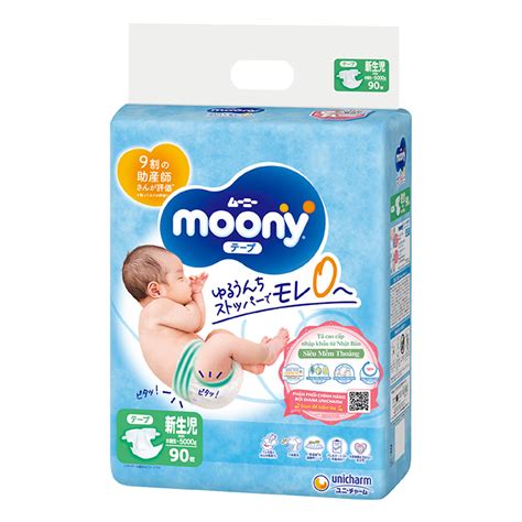 Mua tã Moony, bỉm Moony khuyến mại – Chính hãng-Moony Việt Nam