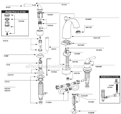Moen Bathroom Shower Faucet Parts Diagram - Artcomcrea