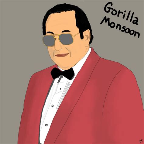 Gorilla Monsoon By Bellebeefer On Deviantart