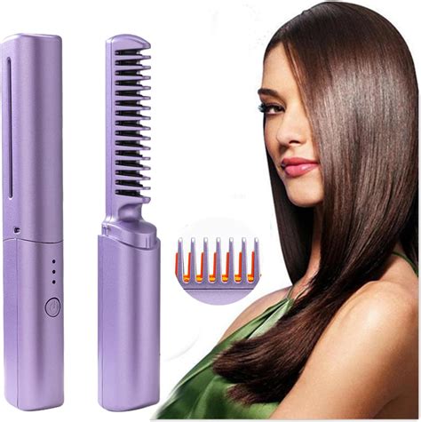 DONGTATA Update New Rechargeable Cordless Hair Straighteners Mini In Anti Scald Hot