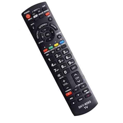 Controle Remoto Tv Lcd Panasonic Viera Smart D Netflix Sky Em