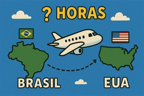 Quantas Horas De Viagem - Quantas horas de voo do Brasil para os Estados Unidos - Turista ...