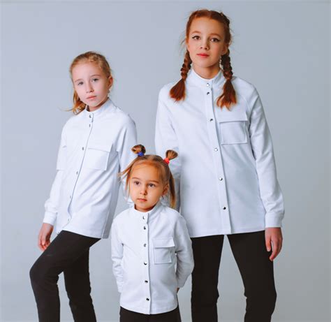 Рубашка "CITY" - девочки (Все размеры) - Элина Патыкова