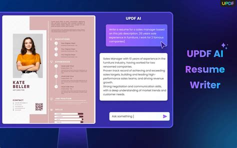 Create A Stunning Resume With Best Ai Resume Builder Updf