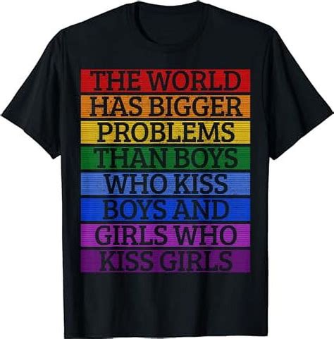 Gay Pride Month LGBT Gay Rainbow Saying Gift T Shirt Walmart
