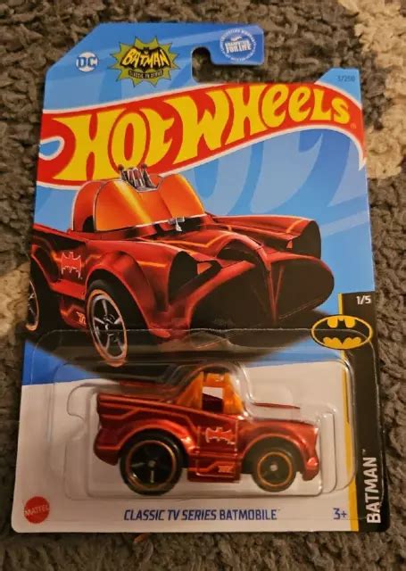 Hot Wheels Tooned Classic Tv Series Batmobile Super Sth Picclick Uk