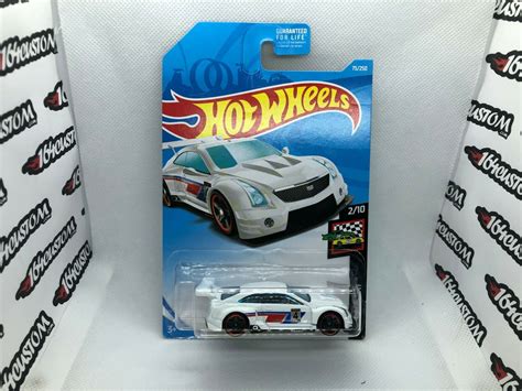 Hot Wheels Cadillac Ats V R Mainline Hw Race Day