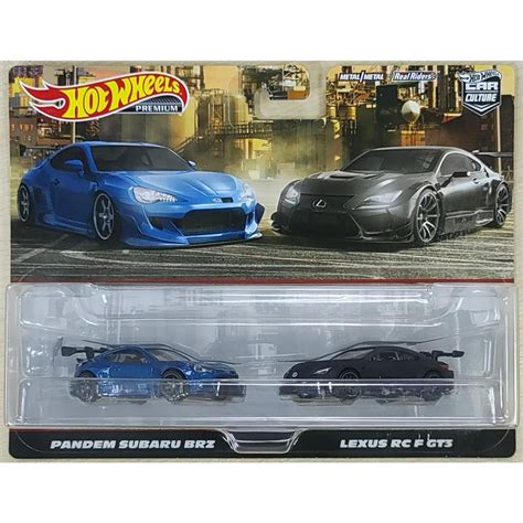 Hot Wheels Premium Car Culture Pack Race Cars HW Twin Pandem Subaru