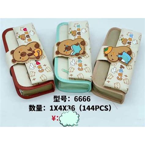 Hộp Bút Hít Mặt Đa Năng CAPYBARA hộp but vải hot trend vpp Thinhphat Shopee Việt Nam