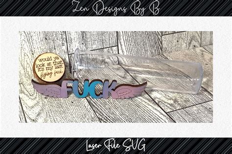 My Last Flying Fuck Laser Svg Comes With Charm To Hang On Etsy