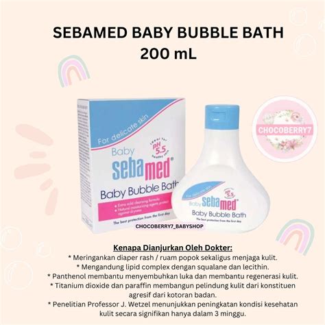 Jual Sebamed Bubble Bath Ml Sabun Mandi Bayi Dan Anak Ml