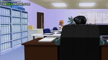 Hentai Boss Fucks Busty Office Lady