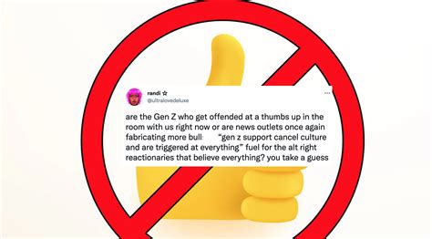 Tabloids Say The Thumbs Up Emoji Is Canceled But Many Reply With One