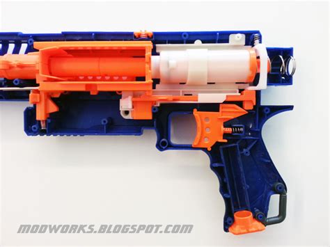 Mod Works Nerf N Strike Elite Rampage Internals Guide