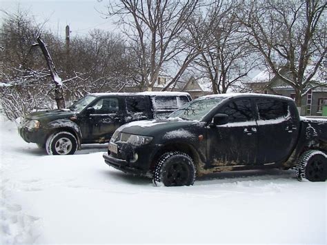 зимний прикид — Mitsubishi L200 (4G), 2,5 л, 2007 года | тюнинг | DRIVE2