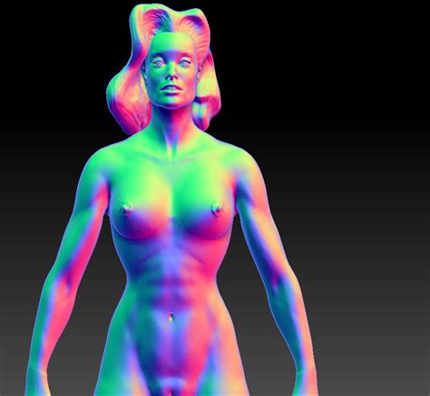 Jungle Girl Classic Beauty Athletic Woman Nude 3D Model 3D Printable CGTrader
