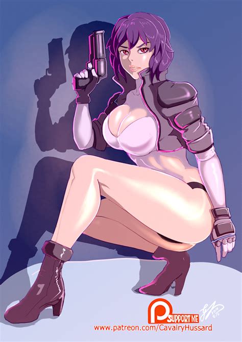 Commission Pinup Motoko By Cavalry Hentai Foundry