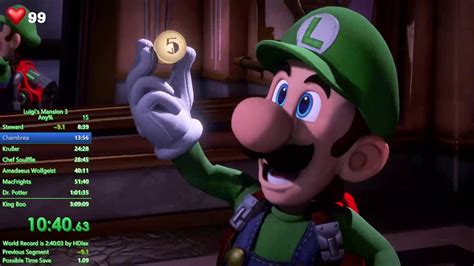 Luigi S Mansion 3 Any Speedrun In 2 57 16 YouTube