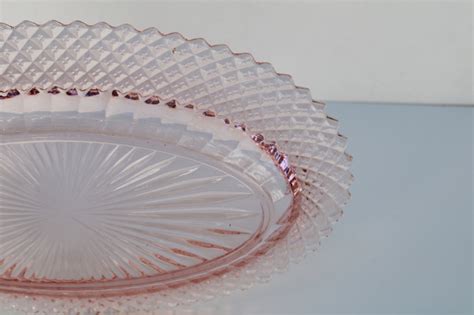 Miss America Pink Depression Glass Oval Relish Dish Or Celery Tray