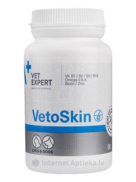 Vetoskin, 90 tabletes - InternetAptieka.lv