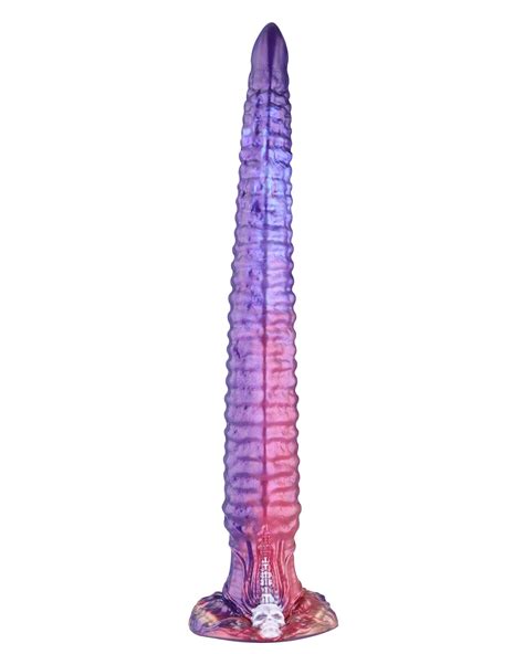 Amazon Wildolo Super Long Anal Plug Dildo Flexible Silicone Dildo With Powerful Suction
