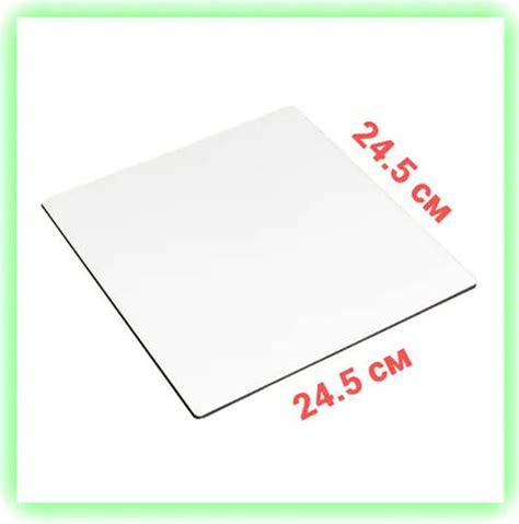 Купить Картонные квадратные подложки для тортов 245х245 мм, белая ...