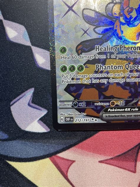 Pok Mon Tcg Vespiquen Ex Sv Obsidian Flames Holo Ultra Rare